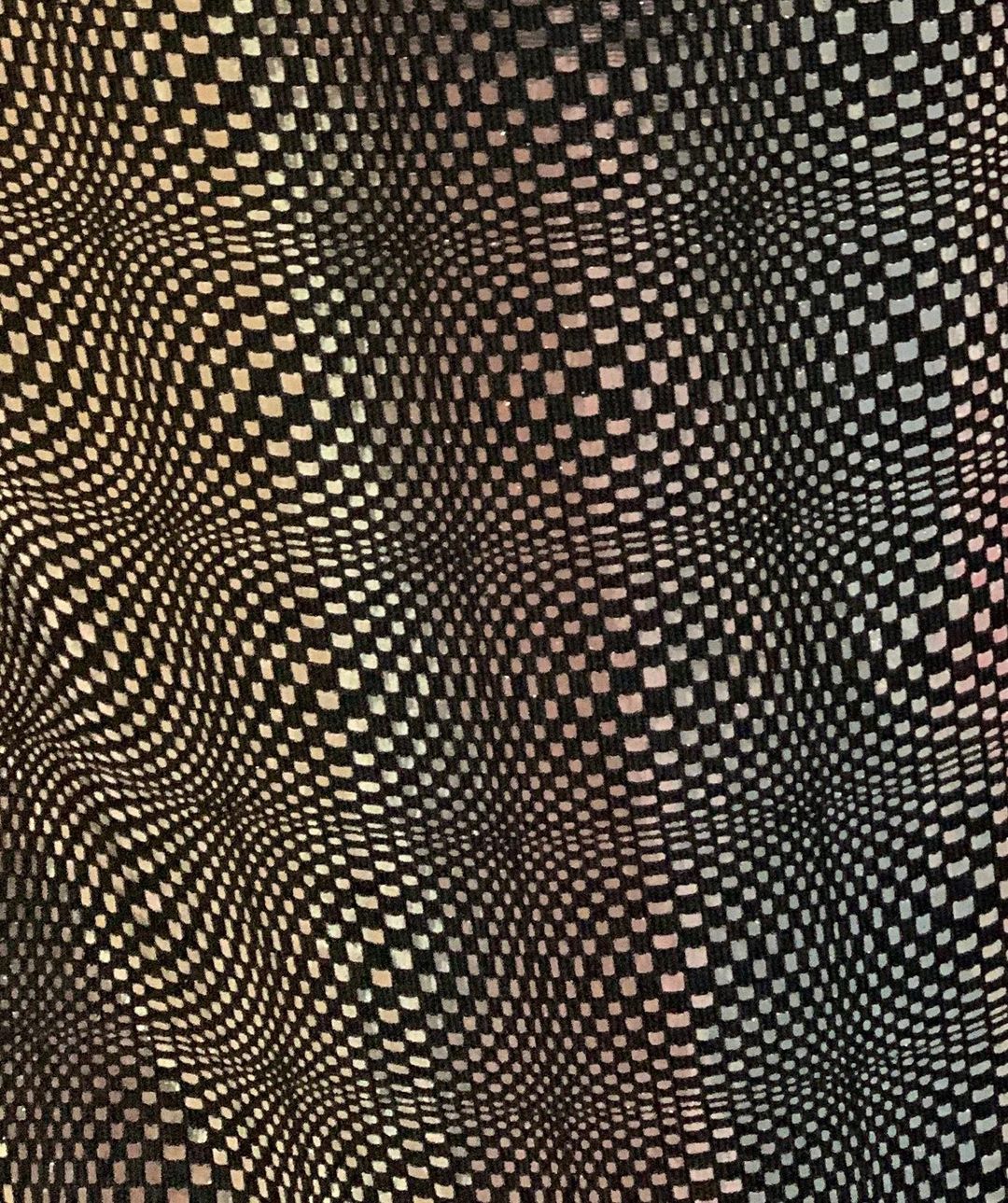 Valentino black and silver geometric mini dress for rent on The Volte - main image