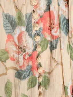 Zimmermann Kirra Short Halter Dress in Peach Magnolia Size 1/AU 10 for rent on The Volte - image 3