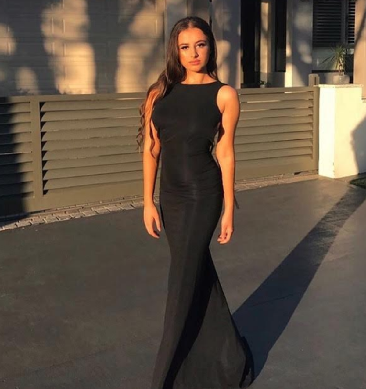 Amy Taylor Sommerfields Gown Black Size 8 for rent on The Volte - main image