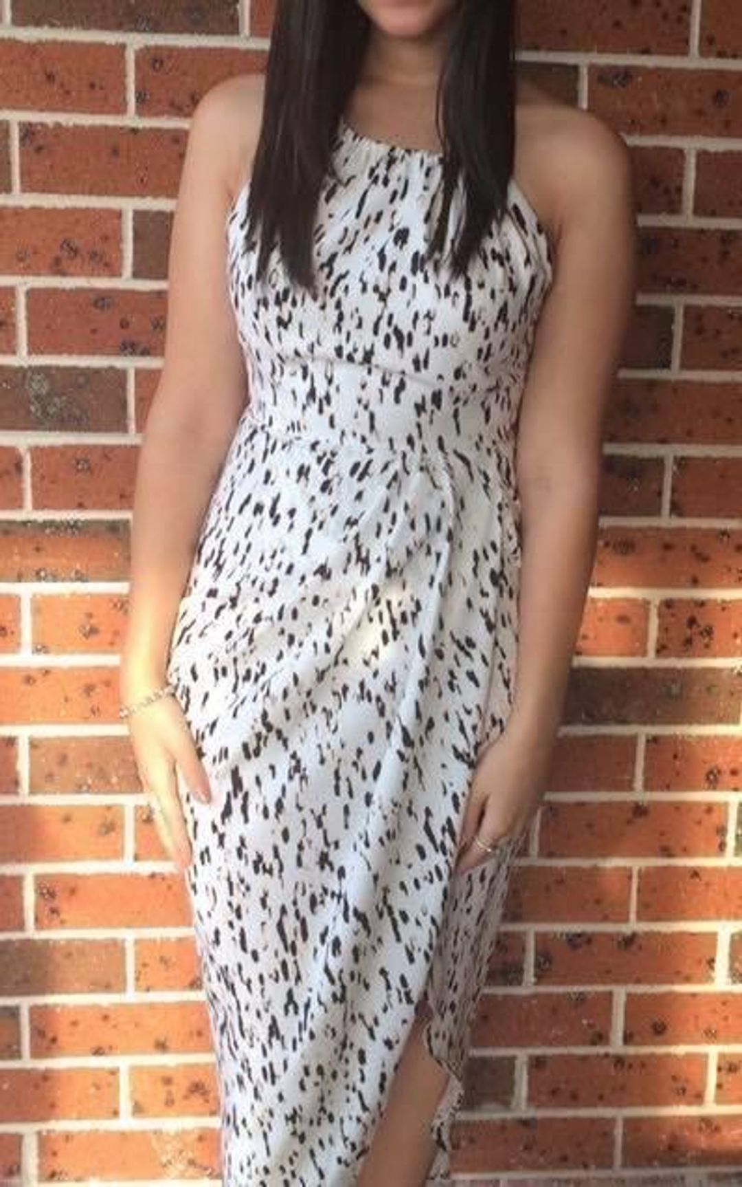 Shona Joy Deia High Neck Dress for rent on The Volte - main image