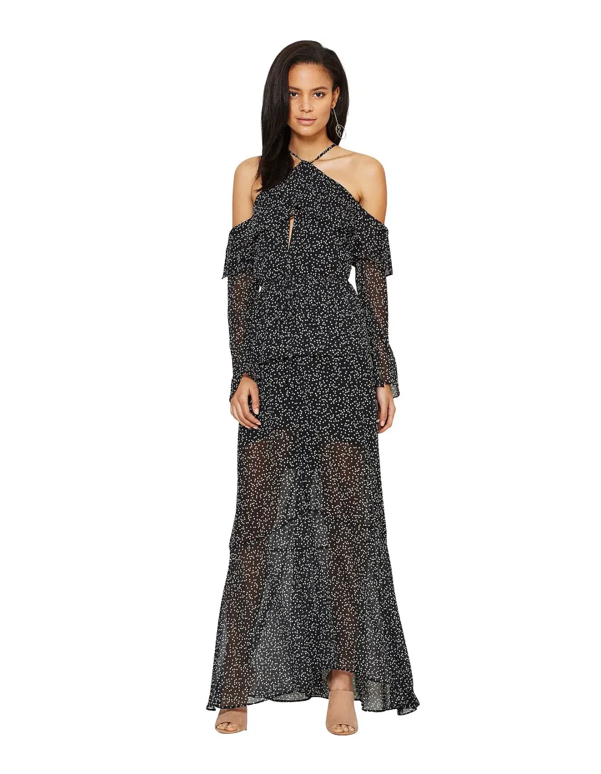 Bec & Bridge Stargazer Maxi Dress Print Size 6 for rent on The Volte - main image