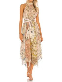 Zimmermann Freja Hanky Hem Long Dress Spliced Size 10 for rent on The Volte - image 1