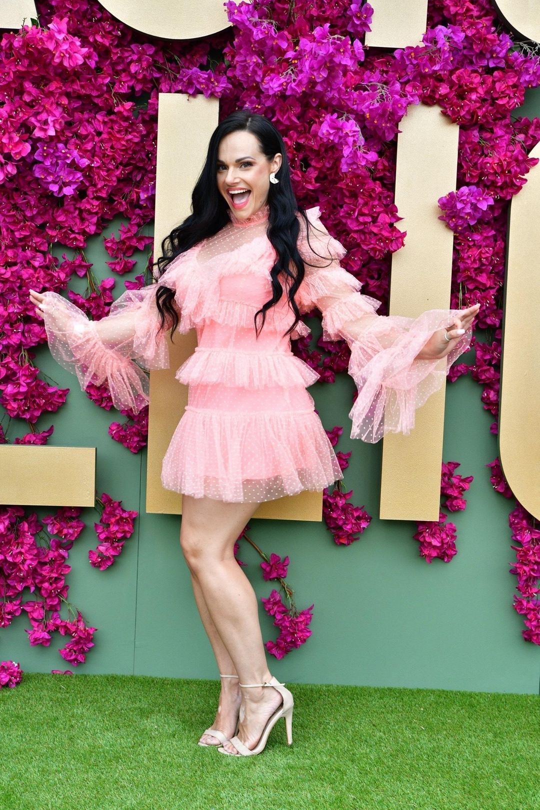 Alice McCall Tokyo Skies Mini Dress Pink Size 10 for rent on The Volte - main image