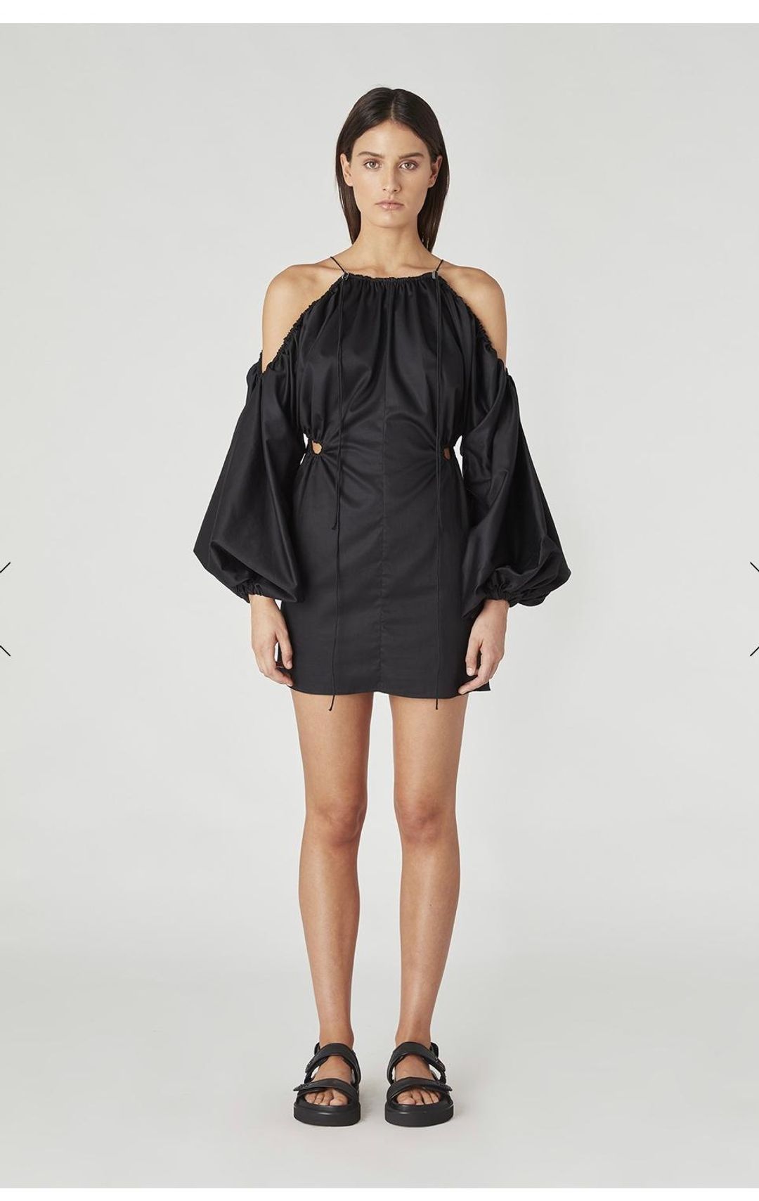 Camilla and Marc Parker Dress Black Size 10 for rent on The Volte - main image