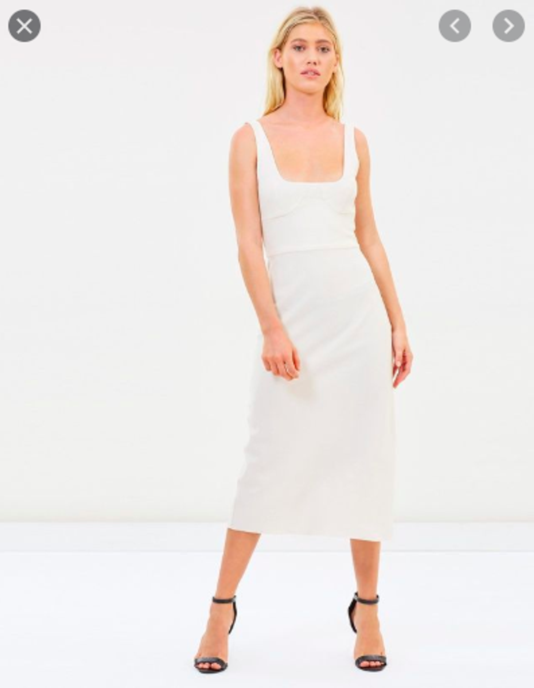 Bec and Bridge Bridgette Midi Dress for rent on The Volte - main image