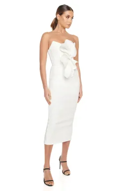 Eliya the Label Lilian Dress White Size 8 for rent on The Volte - image 4