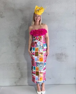 ELIYA THE LABEL POSITANO MIDI DRESS Ravalo Messina | SIZE XS AU 6 for rent on The Volte - image 5