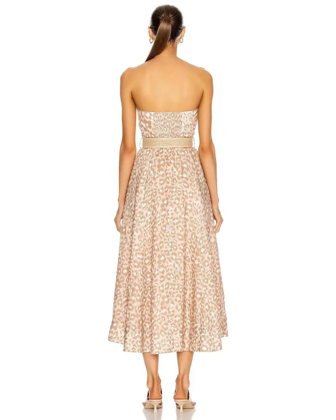 Zimmermann Carnaby Bustier Midi Dress Print Size 3 / AU 14 for rent on The Volte - main image