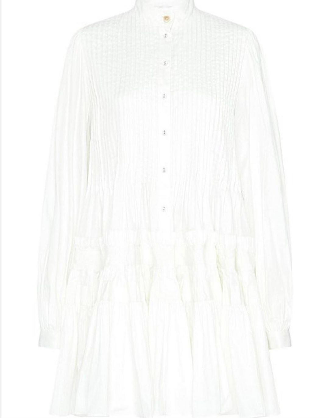 Aje Run Free Smock Dress White Size 8 for rent on The Volte - main image