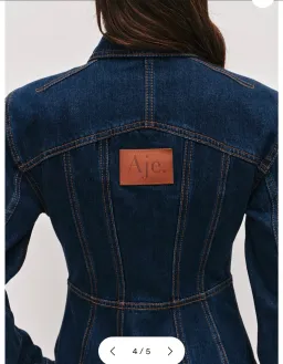 Aje Elodi Denim Set size 6 for rent on The Volte - image 3