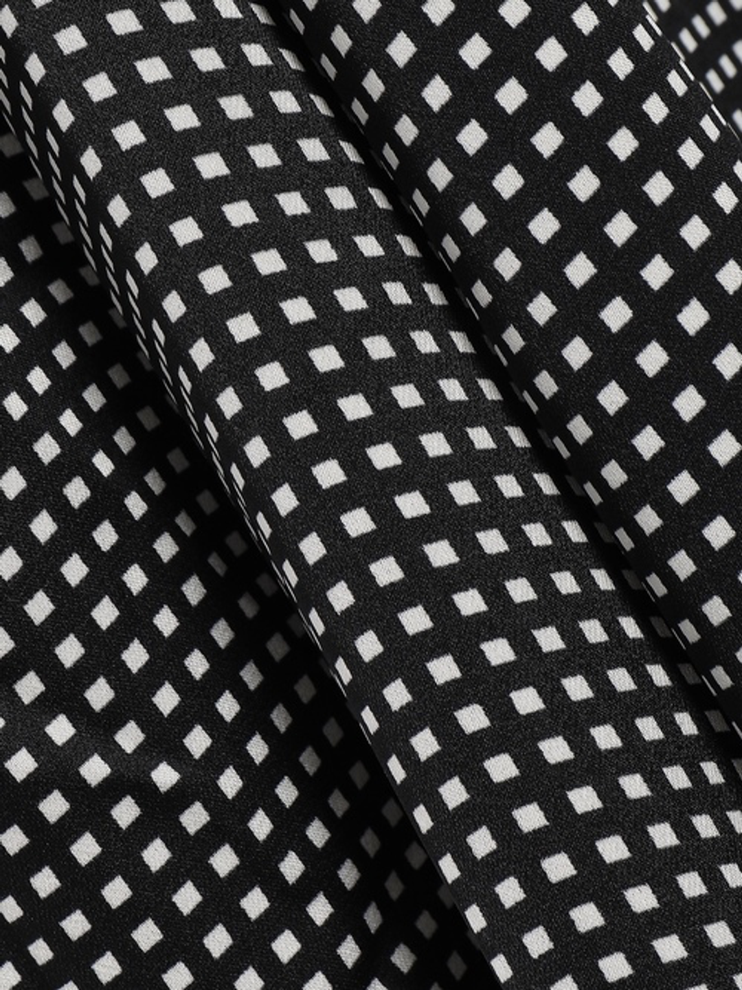 Equipment - Bancort belted black checked crepe de chine shirt dress size 8 for rent on The Volte - main image