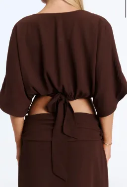 Ivy Mae collection myla top and Delilah maxi skirt  for rent on The Volte - image 5