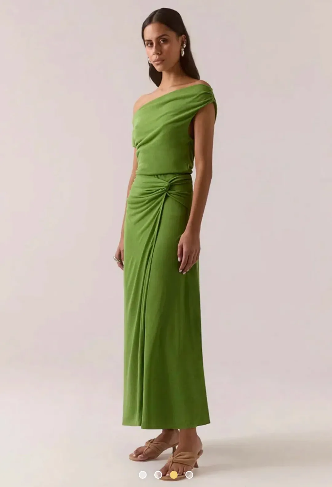SOVERE STUDIO REYA DRESS NETTLE - SIZE 12 for rent on The Volte - main image