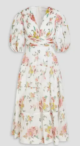 ZIMMERMANN PLEATED MIDI DRESS SIZE 4 for rent on The Volte - image 3