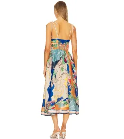 Zimmermann Alight Picnic Midi Dress Size 1 AU 10 for rent on The Volte - image 4