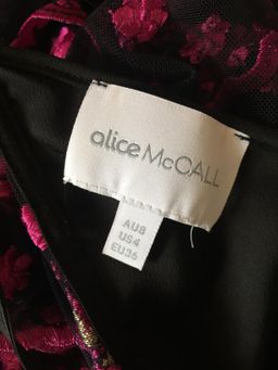 Alice McCall A Girl Like You Playsuit Black Pink Size 8 for rent on The Volte - image 5
