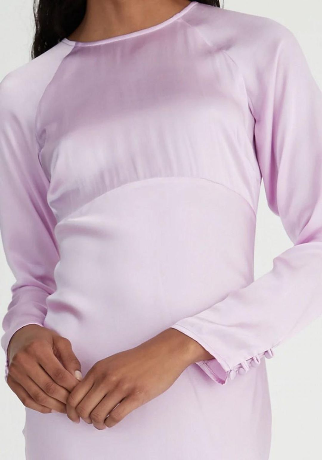 Hansen & Gretel Maria Dress in Lilac size 10 for rent on The Volte - main image