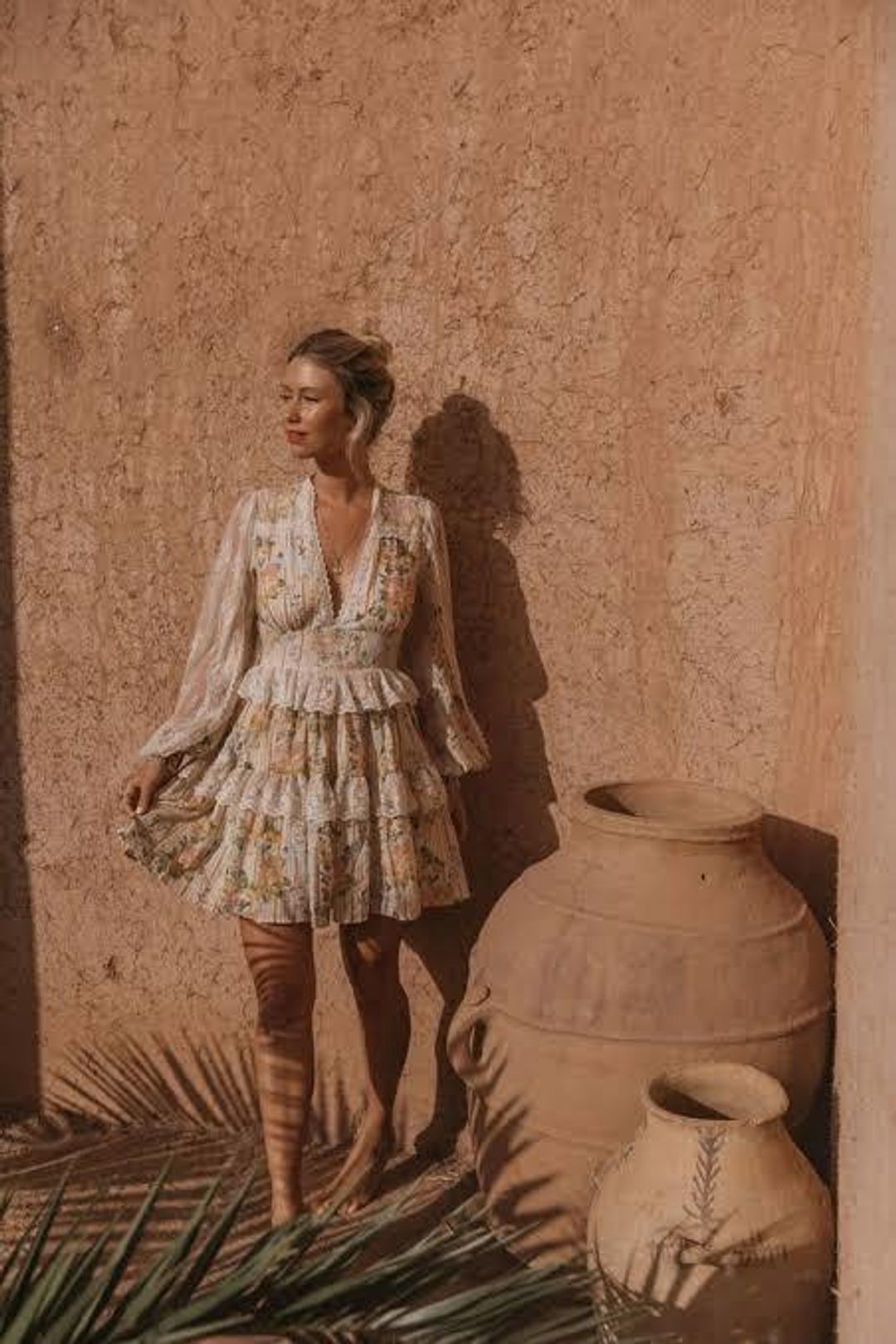 Spell Garden Party Mini Dress Floral Size 10 for rent on The Volte - main image