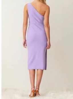 Bec & Bridge Gemma Asym Midi Dress Purple Size 8 for rent on The Volte - image 3
