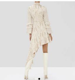 Alexis Liora Dress Cream Paisley Size 8  for rent on The Volte - image 2