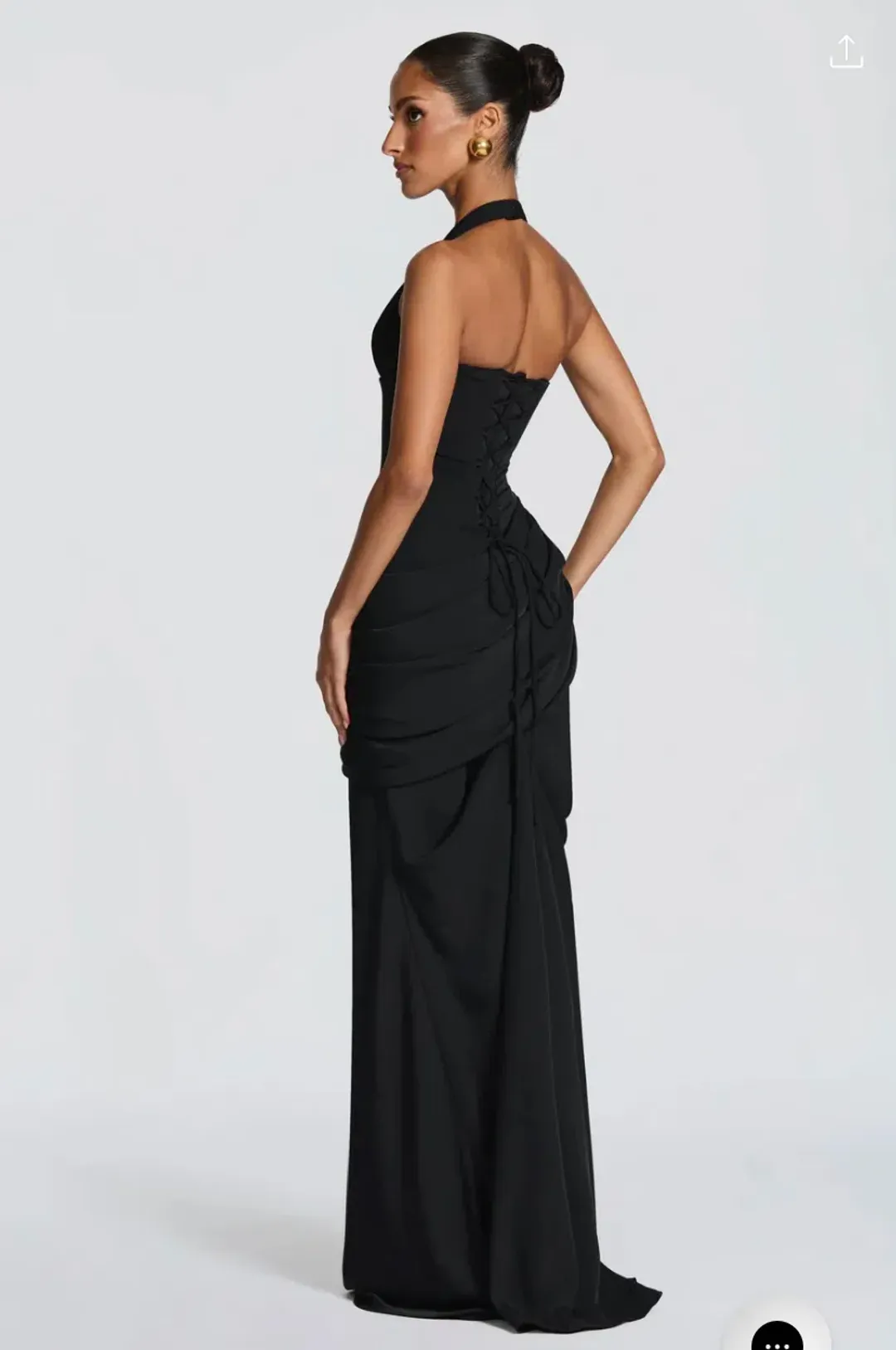 Babyboo Nehemiah gown maxi size 12 for rent on The Volte - main image
