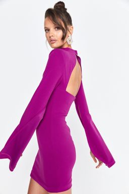 Mossman The Sense Of Mystery Dress Magenta Size 12 for rent on The Volte - image 2