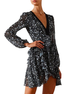 Jarrett Tie Front Mini Dress for rent on The Volte - image 2