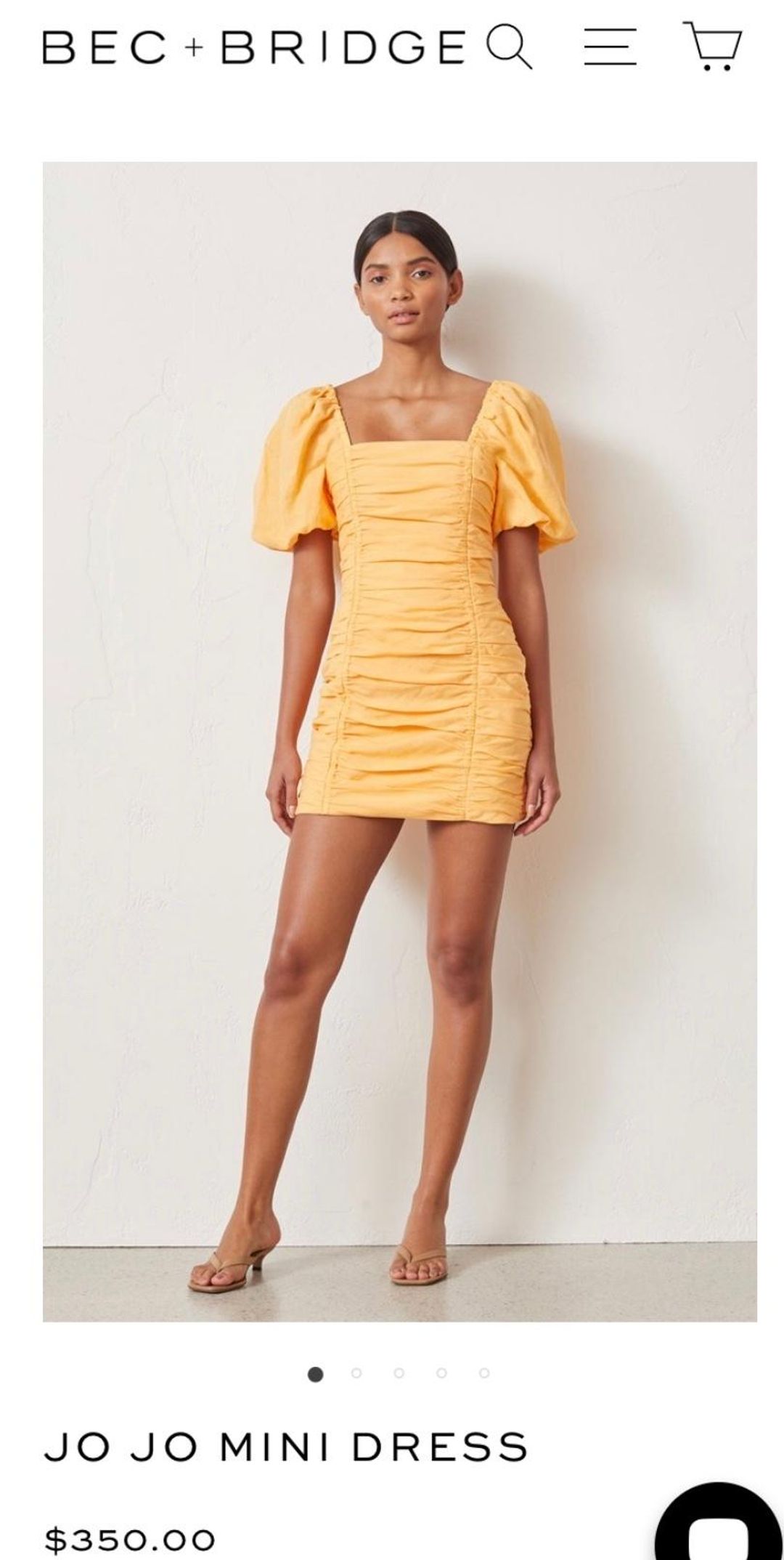 JO Jo Mini dress for rent on The Volte - main image