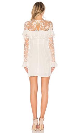 For Love and Lemons White Rosebud Dress size XS  for rent on The Volte - image 2