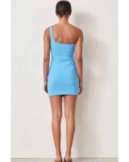 Bec & Bridge Paloma Mini Dress Blue Size AU 6 for rent on The Volte - image 3