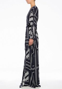 Viktoria Woods Atonement Dress Complex Print Size 1/Au 8 for rent on The Volte - image 3