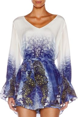 Camilla Blue Blood Dress for rent on The Volte - image 1