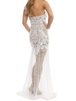 Grace & Hart Adele Gown White Size 10 for rent on The Volte - image 3