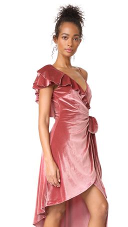 Self Portrait Devore Wrap Dress size 8 for rent on The Volte - image 1