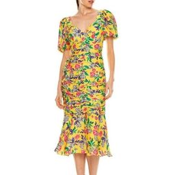 La Maison Talulah Finch Midi Frock yellow size 8 for rent on The Volte - image 3