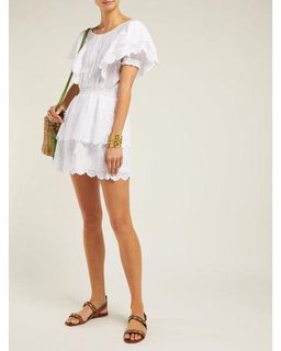 Sir The Label Gabriel Low Back Mini In White Size AU 8  for rent on The Volte - image 1