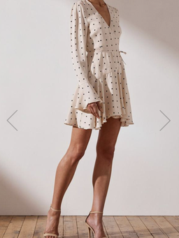 Shona Joy O'Dell Wrap Mini Dress Size 10 for rent on The Volte - image 4