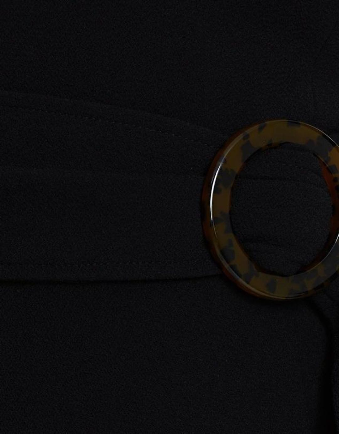 Shona Joy Fitted Cocktail Dress with Belt Black 10 for rent on The Volte - main image