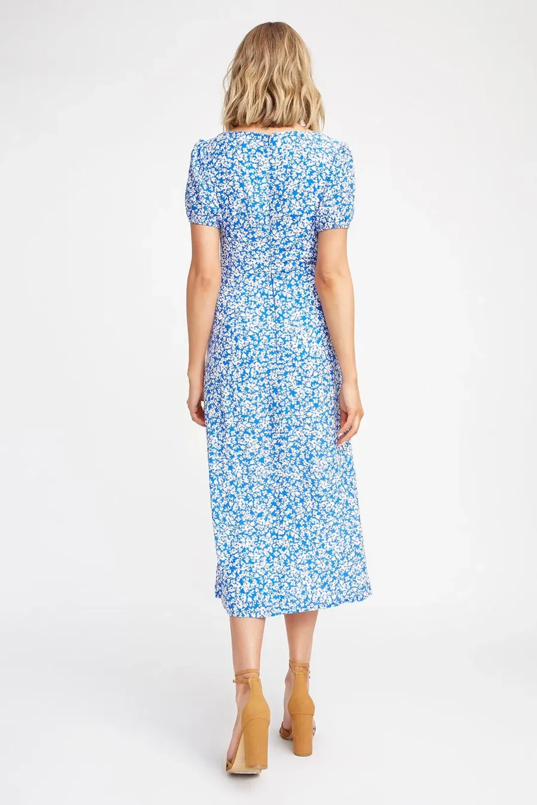 Kookai Iris Midi Dress Print Size 34 for rent on The Volte - main image