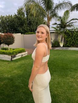 CULT GAIA Serita maxi dress OFF White  for rent on The Volte - image 2