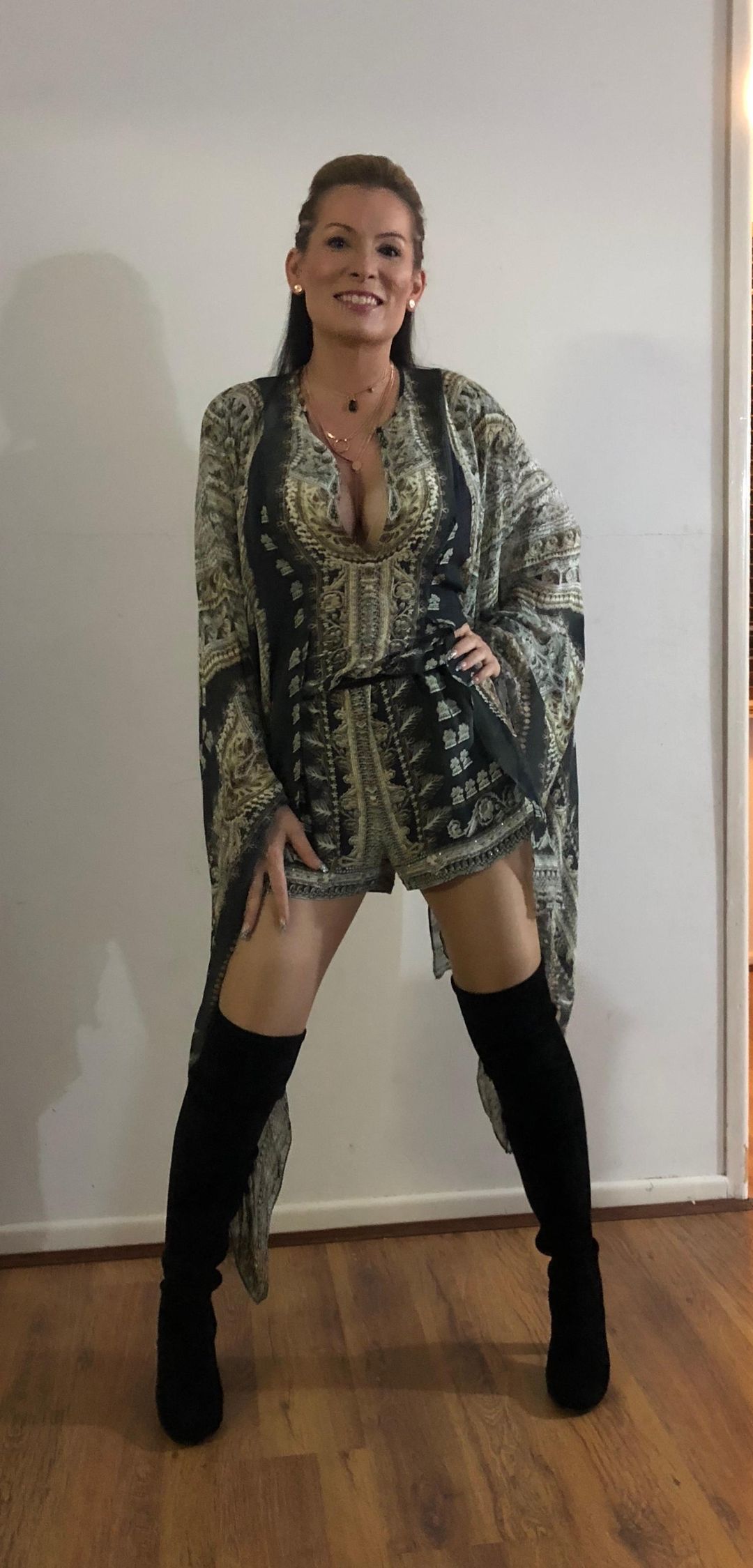 Camilla Torrero keyhole Playsuit size 8 for rent on The Volte - main image