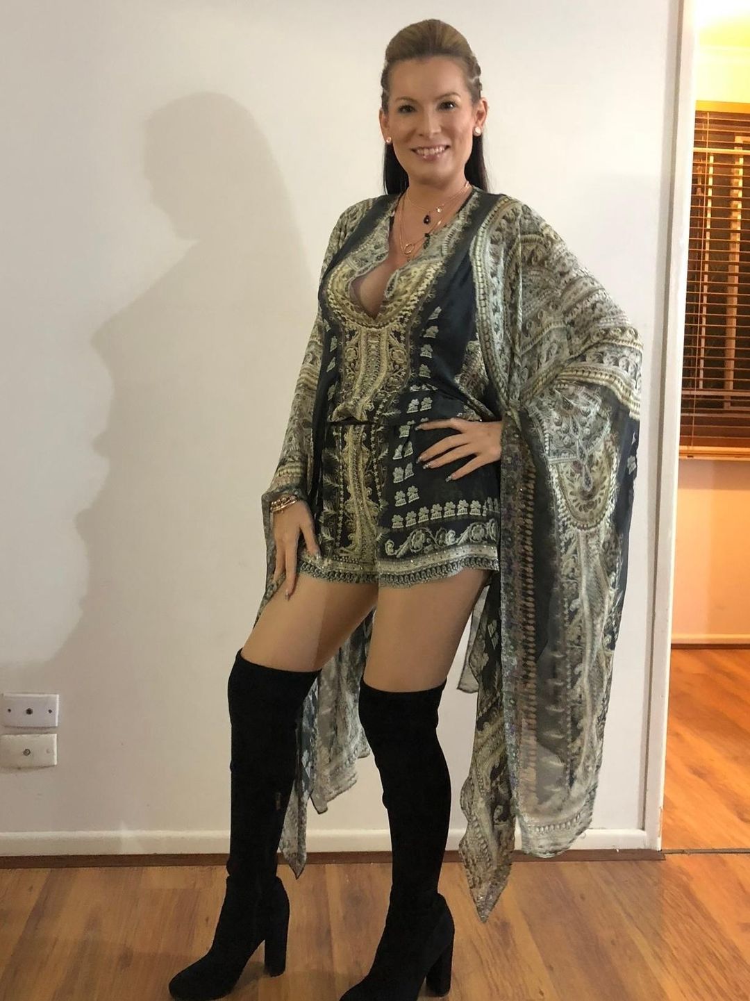 Camilla Torrero keyhole Playsuit size 8 for rent on The Volte - main image
