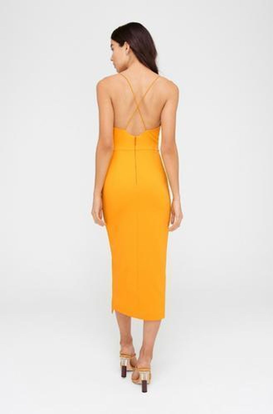 Sheike Manhattan Dress yellow size 8 for rent on The Volte - main image