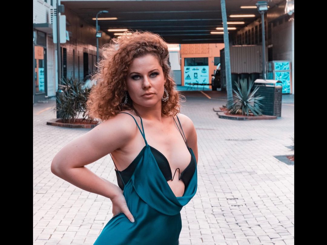 Lexi Zarni Dress - Cerulean Blue for rent on The Volte - main image