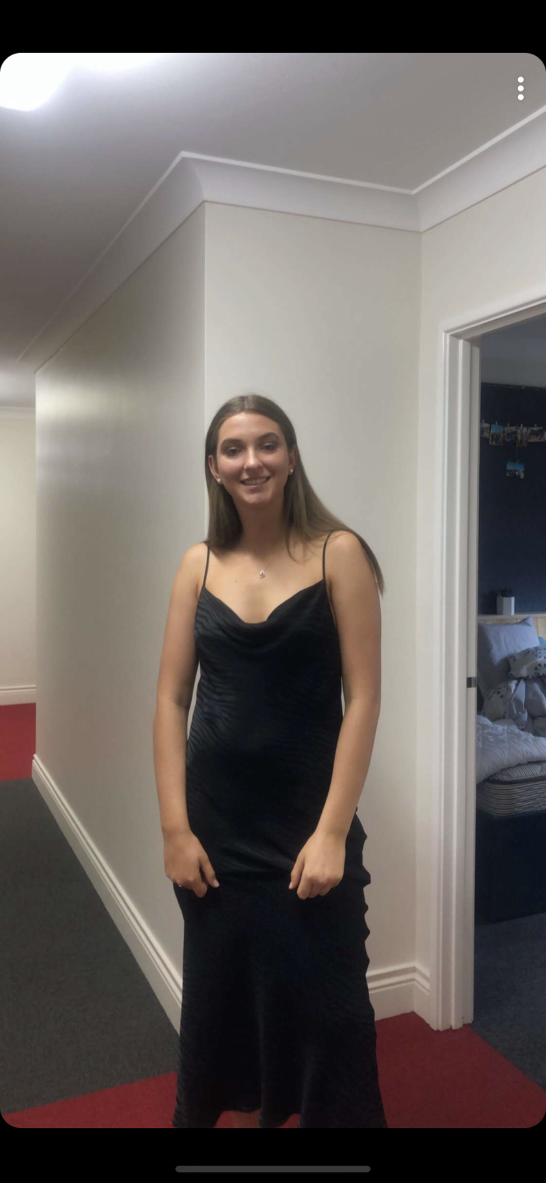 Bec & Bridge Kat Cowl Dress black size 10 for rent on The Volte - main image