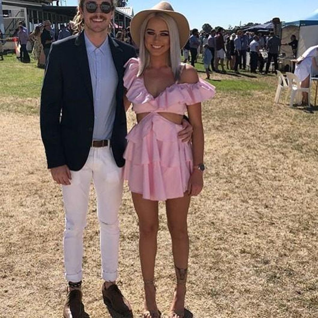 SOFIA THE LABEL | Rose Dress in Baby Pink | Size 6 for rent on The Volte - main image