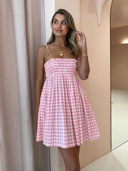 Steele Ayanna Dress Quartz Check Size XS for rent on The Volte - image 5