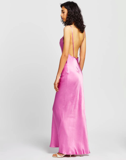 Bec & Bridge Lucie Maxi Dress Fuchsia Pink Size 8  for rent on The Volte - image 2