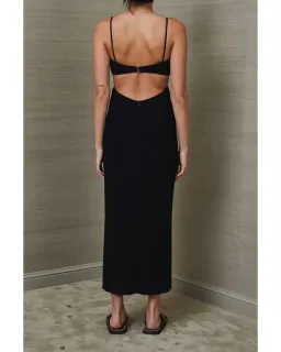 Bec & Bridge Faye Midi Dress Black Size AU 8 for rent on The Volte - image 3