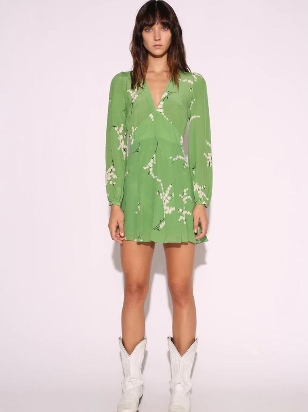 Realisation Par The Kate Dress Summer Loving Green Size 6 for rent on The Volte - main image